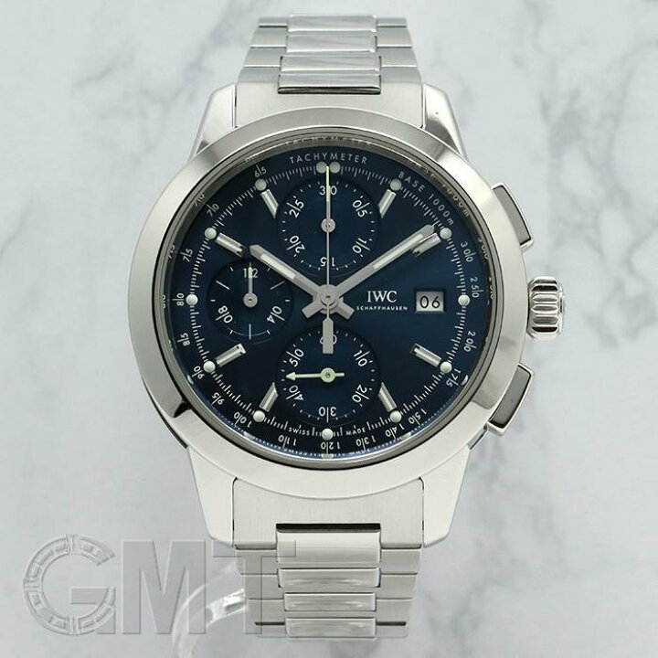 楽天市場】IWC インヂュニア クロノグラフ IW380802 ブルー IWC 中古 
