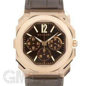 ブルガリ オクト フィニッシモ クロノグラフ GMT 103468 BVLGARI 中古メンズ 腕時計 送料無料