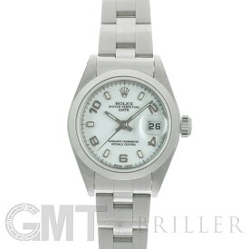 ロレックス オイスターパーペチュアル デイト 79160 ホワイト 保証書2001年 P品番 ROLEX 中古レディース 腕時計 送料無料