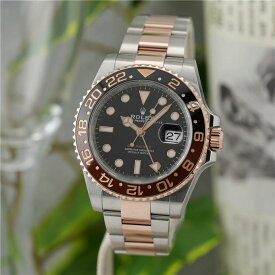 ロレックス GMTマスターII 126711CHNR 保証書2020年 ランダムシリアル ROLEX 中古メンズ 腕時計 送料無料