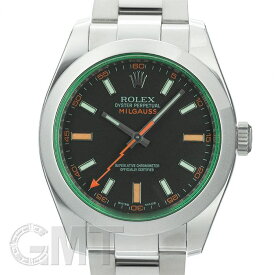 ロレックス ミルガウス 116400GV 保証書2008年 V番 ROLEX 中古メンズ 腕時計 送料無料