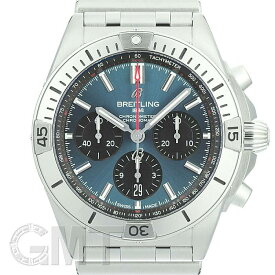 ブライトリング クロノマット B01 42 AB0134101C1A1 ブルー BREITLING 中古メンズ 腕時計 送料無料