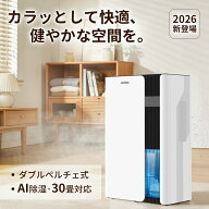 ◆2026新登場◆期間限定3000円OFF◆除湿器 除湿機 AI除湿 部屋干し 衣類乾燥 空気清浄 温湿度計 イオン機…