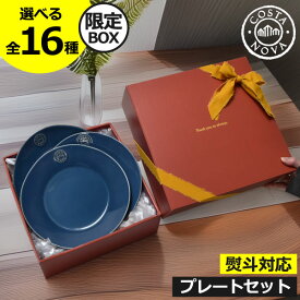コスタノバ 食器 ギフトセット 【全16種】【当店限定ボックス】 サラダ ブレッド ディナー スープ＆パスタ 新築祝い プレート 器 ワンプレート カレー 電子レンジ 食洗機対応 オーブン 冷凍 洋食器 和食器 和食 北欧 プレゼント( COSTA NOVA コスタノバ プレートセット )