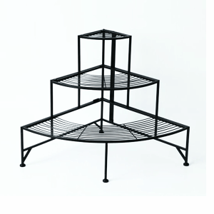 アイアン細工　3段コーナーラック　コーナーシェルフ アイアン細工 3段コーナーラック コーナーシェルフ アイアン