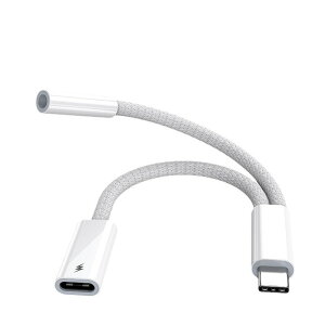 Type-C Cz ϊA_v^ iPhone15 16 2in1 y [d Type C to 3.5mm CzWbN X}[gtH USB-C ϊP[u USB PD AhCh iPad Air5 Air4 Pro macbook AQUOS Xperia Xiaomi OPPO Android R