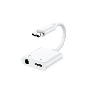 Type-C Cz ϊA_v^ iPhone15 16 2in1 y [d Type C to 3.5mm CzWbN X}[gtH USB-C ϊP[u USB PD AhCh iPad Air5 Air4 Pro macbook AQUOS Xperia Xiaomi OPPO Android R