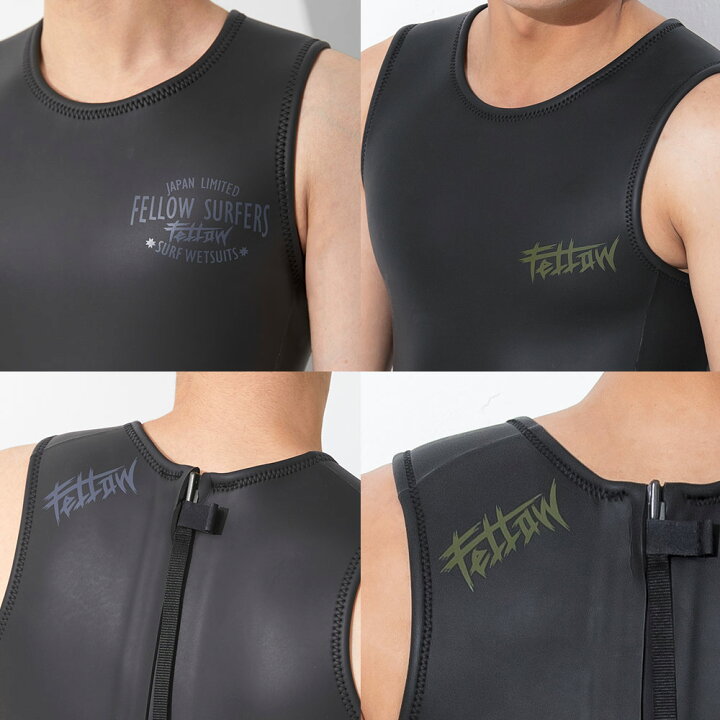 楽天市場】FELLOW ウェットスーツ スキン タッパー＆ロングジョン 