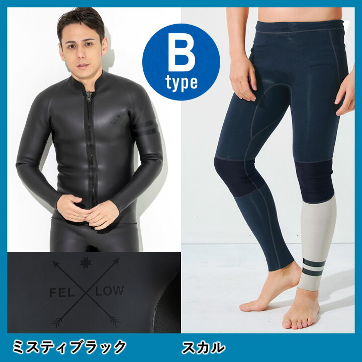 楽天市場】【10％OFFサマーセール】FELLOW ウェットスーツ スキン 