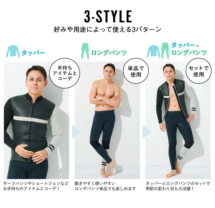 楽天市場】【マラソン限定10％セール】FELLOW ウェットスーツ ロング 