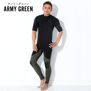 FELLOW ウェットスーツ シーガル 3mm メンズ 半袖 チェストジップ ノンジップ ジャージ ウエットスーツ サーフィン SUP ダイビング シュノーケリング 22F-SG11T