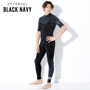 FELLOW ウェットスーツ シーガル 3mm メンズ 半袖 チェストジップ ノンジップ ジャージ ウエットスーツ サーフィン ダイビング シュノーケリング 22F-SG11