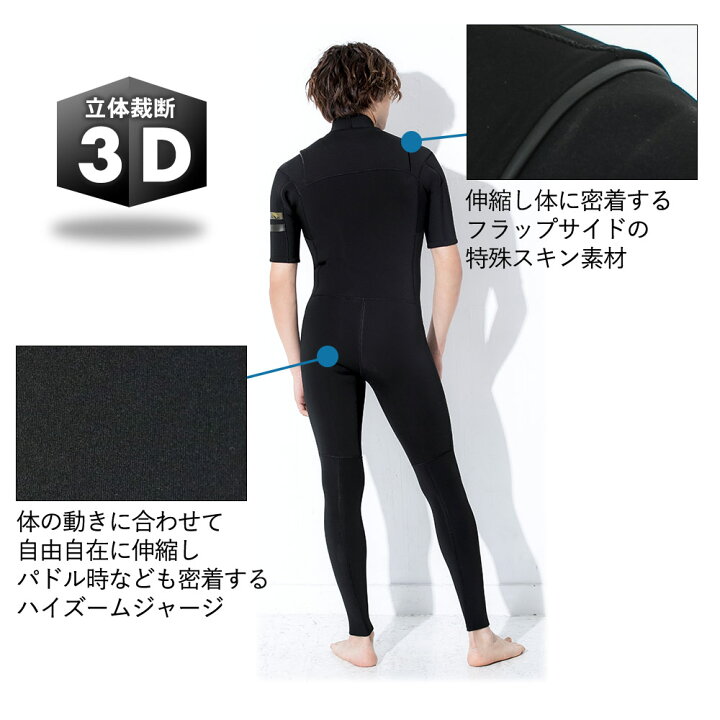 楽天市場】【20日限定！P5倍】FELLOW ウェットスーツ シーガル 3mm 