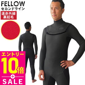 [マラソン特価+P10倍]セミドライ 5×3mm RSS SURF ウェットスーツ メンズ 冬用 保温起毛素材 ノンジップ ジップレス セミドライスーツ サーフィン スキン ラバー ウエットスーツ 15E-SD11