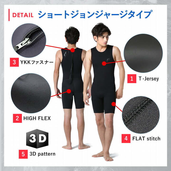 楽天市場】【予約】RSS SURF ウェットスーツ ショートジョン 2mm  
