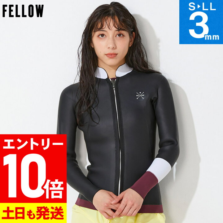楽天市場】[P10倍]FELLOW ウェットスーツ スキンタッパー 3mm 