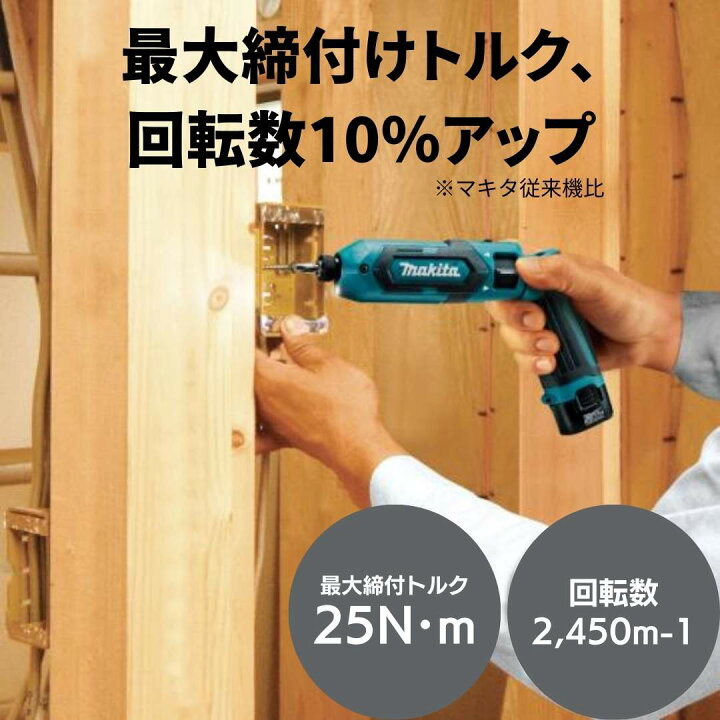 楽天市場】マキタ 充電式ペンインパクトドライバ セット バッテリー2個 