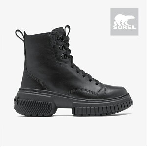 SORELbW ONA Avenue Boot Lace Waterproof Leather/ \/AEgAhAoEg Axj[ u[c [X EH[^[v[t U[/ubNxubN #