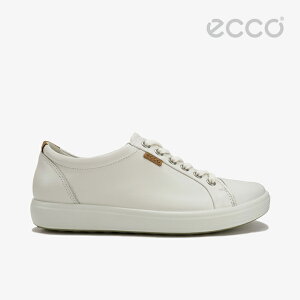 ECCObW Soft 7 Sneaker Leather/ GR[/\tg Zu Xj[J[ U[/zCg #