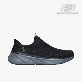 ・SKECHERS｜Slip-Ins Edgeride Commissioner Relaxed Fit/ スケッチャーズ/スリップインズ エッジライド コミッショナー リラックスド フィット/ブラックxチャコール #