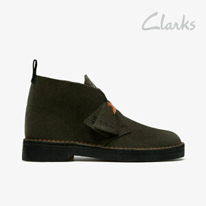 ・CLARKS|Desert Boot 75th Anniversary Suede/ クラークス/デザート ブーツ 75周年記念 スエード/ローデングリーン #