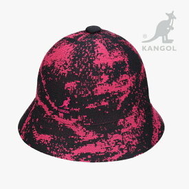＊KANGOL｜Airbrush Casual/ カンゴール/エアブラシ カジュアル ベル ハット/ディープスプリングスxエレクトリ #