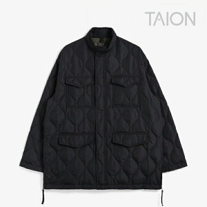 �FTAION�bMilitary M65 Down Jacket Ripstop Onion Quilting/ �^�C�I��/�~���^���[ M65 �_�E�� �W���P�b�g/�u���b�N #