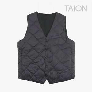�ETAION�bCity Reversible Single Button Down Gilet/ �^�C�I��/�V�e�B ���o�[�V�u�� �V���O�� �{�^�� �_�E�� �W��/�_�[�N�`���R�[�� #