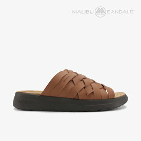 ・MALIBU SANDALS｜Zuma Vegan Leather/ マリブ サンダルズ/ズマ レザー/ウィスキーxダークブラウン #