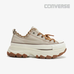 �ECONVERSE�bW All Star Trekwave Lace Edge Ox Scallop/ �R���o�[�X/�I�[���X�^�[ �g���b�N�E�F�[�u ���[�X �G�b�W �I�b�N�X �X�J���b�v/�y�^���x�[�W�� #