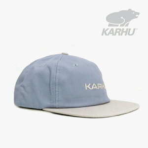 �FKARHU�bKarhu Logo Cap/ �J���t/�J���t ���S �L���b�v/�u���[�t�H�Ox���C�g�O���[ #