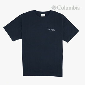 ＊COLUMBIA｜Tolt Canal Lake SS T-Shirt/ コロンビア/トルト キャナル レイク ショートスリーブ Tシャツ/カレジエイトネイビ #