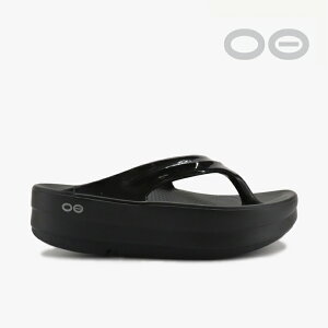 EOOFOSbW Oomega Tongs Flip Sandal Platform/ E[tHX/E[K gO tbv T_ vbgtH[/ubN #