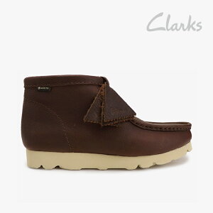 *CLARKS|Wallabee Boots GTX Leather/ クラークス/ワラビー ブーツ ゴアテックス レザー/ブリティッシュ タン #
