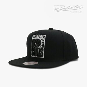 �EMITCHELL&NESS�bNBA Evergreen Black White Snapback HWC Suns/ �~�b�`�F���A���h�l�X/�G�o�[�O���[�� �u���b�N �z���C�g �X�i�b�v�o�b�N �N���V�b�N �T���Y/�u���b�N #