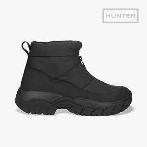 EHUNTERbIntrepid Wanderer Ankle Zip Snow Boot/ n^[/Cgsbh _[ AN Wbv Xm[ u[c/ubN #