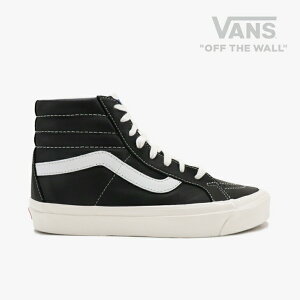 VANSbSk8-Hi 38 DX Leather/ @Y/XP[gnC U[/ubN #
