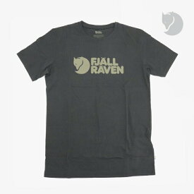 ・FJALLRAVEN｜Logo T-Shirt/ フェールラーベン/フェールラーベン ロゴ Tシャツ/ブラック #