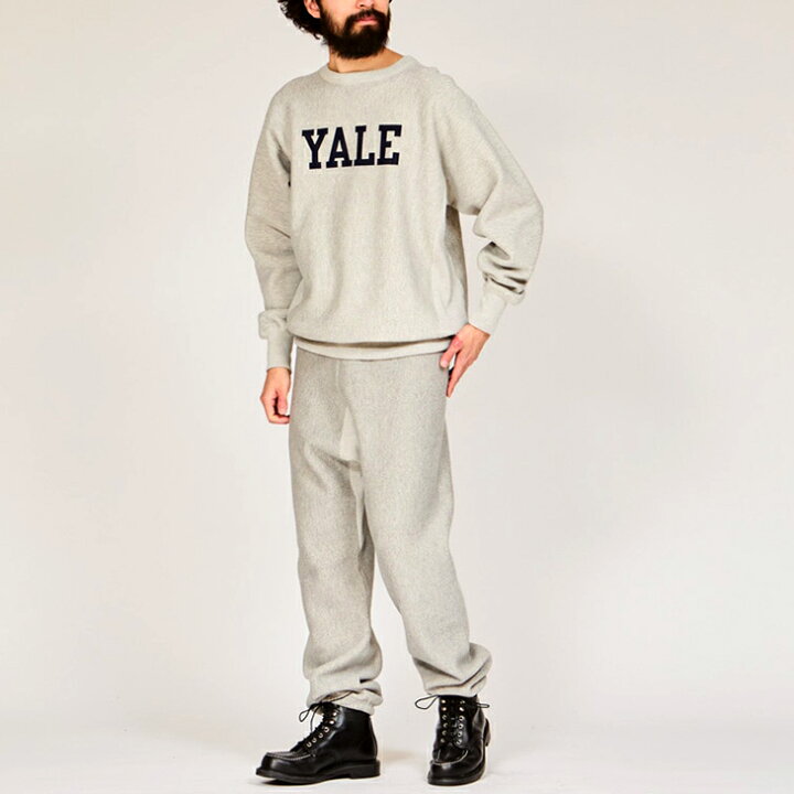 楽天市場】・CHAMPION｜True To Archives Reverse Weave Crewneck Yale 