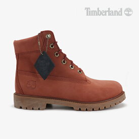 ・TIMBERLAND｜6-Inch Premium WP Boot Nubuck/ ティンバーランド/6インチ プレミアム ウォータープルーフ ブーツ ヌバック/ダークレッド #