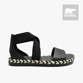 ▲スーパーSALE半額以下］SOREL｜W Ella 2 Sandal/ ソレル/エラ 2 サンダル/ブラック #