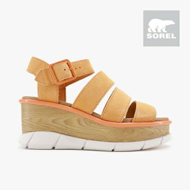 ▲スーパーSALE半額以下］SOREL｜W Joanie III Unkle Strap/ ソレル/ジョアニー 3 アンクル ストラップ/フェイディドスパークxホワイト #