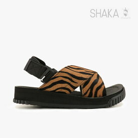 ＊SHAKA｜Fiesta Cowhair - Sandal/ シャカ/フィエスタ カウヘアー/Tiger #