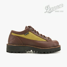 ・DANNER｜W Danner Field Low Gore-Tex Vibram/ ダナー/ダナー フィールド ロー ゴアテックス ビブラム/ダークブラウンxベージュ #