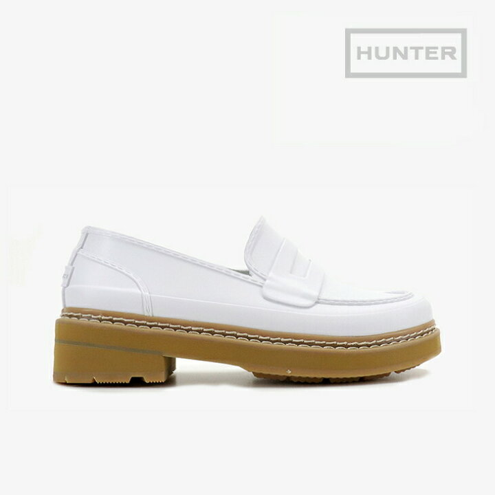 楽天市場】＊HUNTER｜W Refined Stitch Detail Penny Loafer/ ハンター 