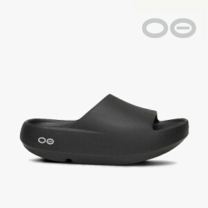 �EOOFOS�bOoahh Plus Slide Sandal Low Platform/ �E�[�t�H�X/�E�[�A�[ �v���X �X���C�h �T���_�� ���[ �v���b�g�t�H�[��/�u���b�N #