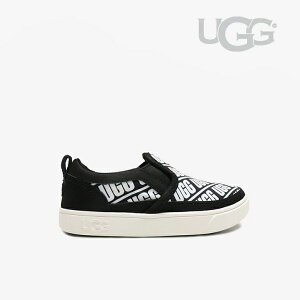 *UGG|K Caplan Slip-On Ugg/ アグ/キャプラン スリッポン アグ/ブラックxホワイト #