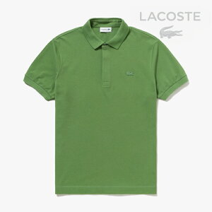 �ELACOSTE�bStretch Paris SS Polo Shirt Regular Fit / ���R�X�e/�X�g���b�` �p�� �V���[�g�X���[�u �|�� �V���c ���M�����[ �t�B�b�g/���C���O���[�� #
