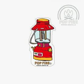 ・POPFIRE｜Outdoor Sticker - Goods/ ポップファイア/アウトドア ステッカー/Lanthanum #ウシオダヒロアキ HIROAKI USHIODA