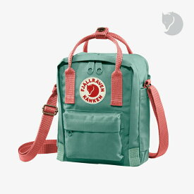 ・FJALLRAVEN｜Kanken Sling - Bag/ フェールラーベン/カンケン スリング/Frost GreenxPeach Pink #ショルダー ポシェット ポーチ 斜め掛け コンパクト カジュアル サコッシュ